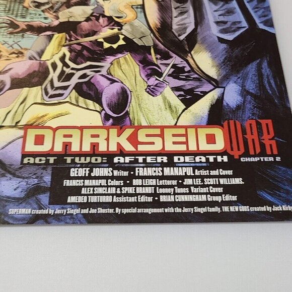 Justice League 46 DC Comics 2016 FN/VF Francis Manapul Cover A Darkseid War - Picture 8 of 16